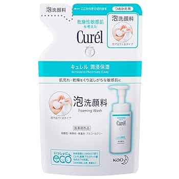 Amazon | 【花王】Curel（キュレル） 泡洗顔料 つめかえ用
